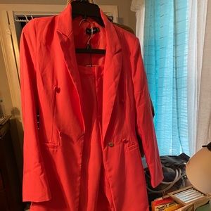 Bubblegum pink pant set